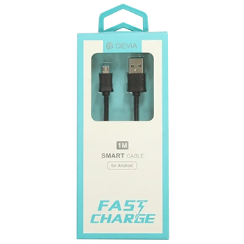 کابل شارژ و انتقال داده Micro USB برند Devia